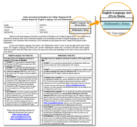 Click here to see an enlarged image of the student report